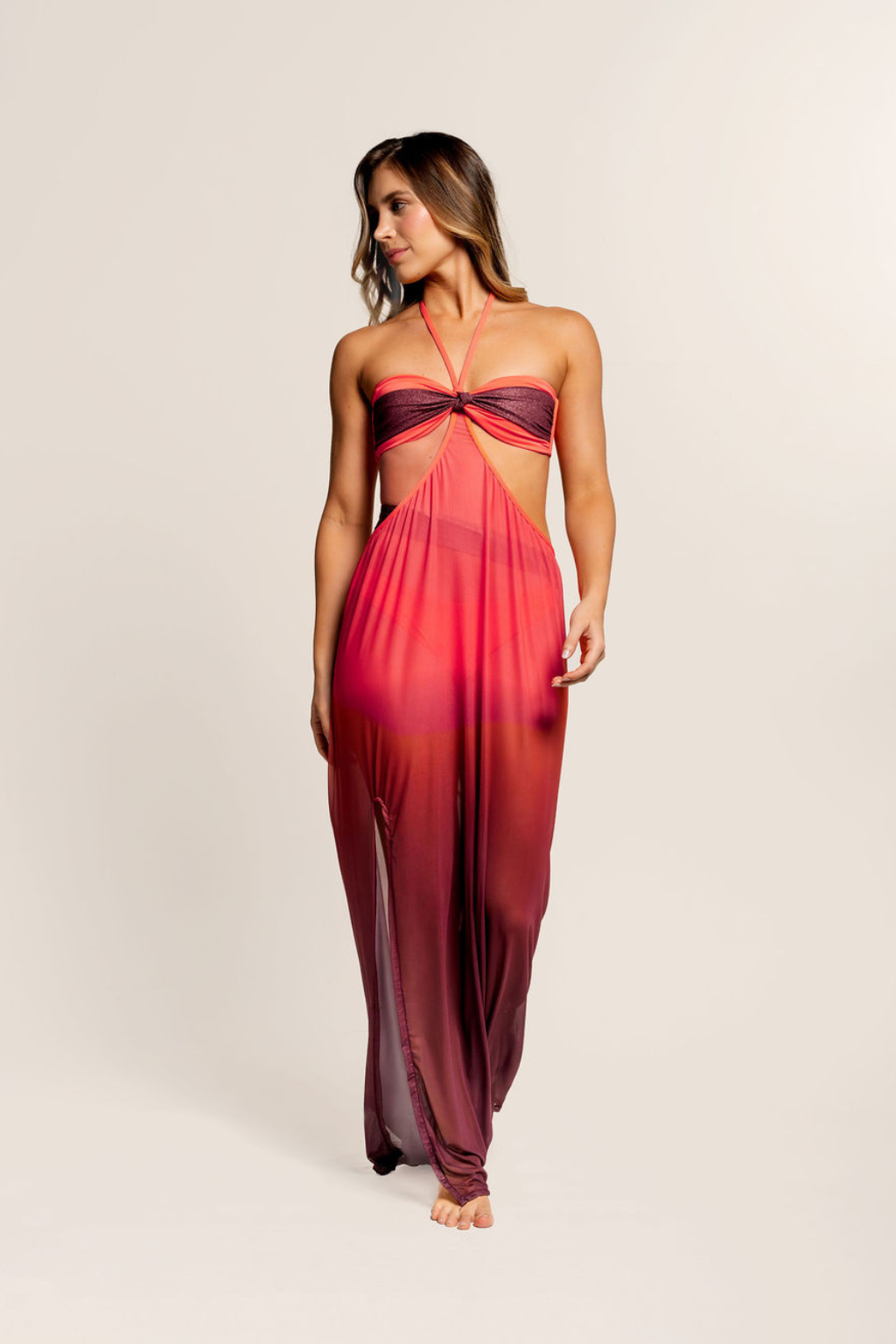 Lara Coverup Coral