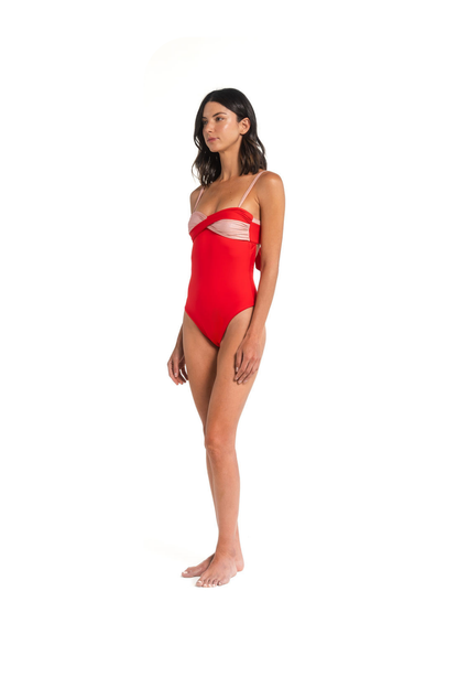 Lena One-Piece Red