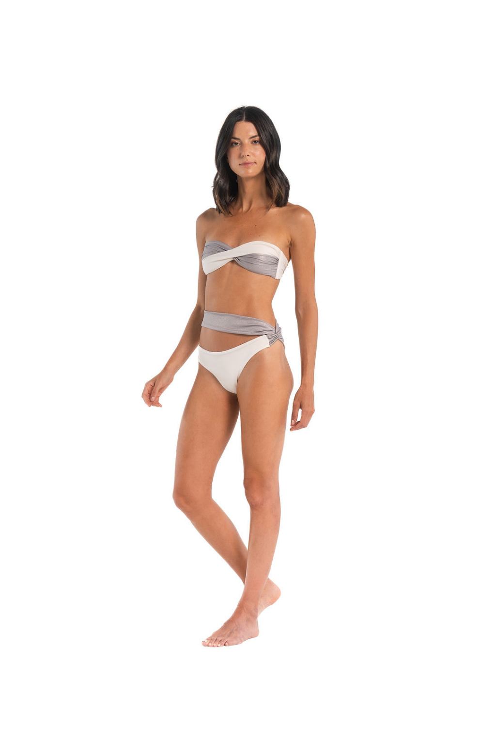 Elia Strapless Bikini Ivory