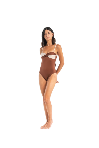 Lena One-Piece Brown