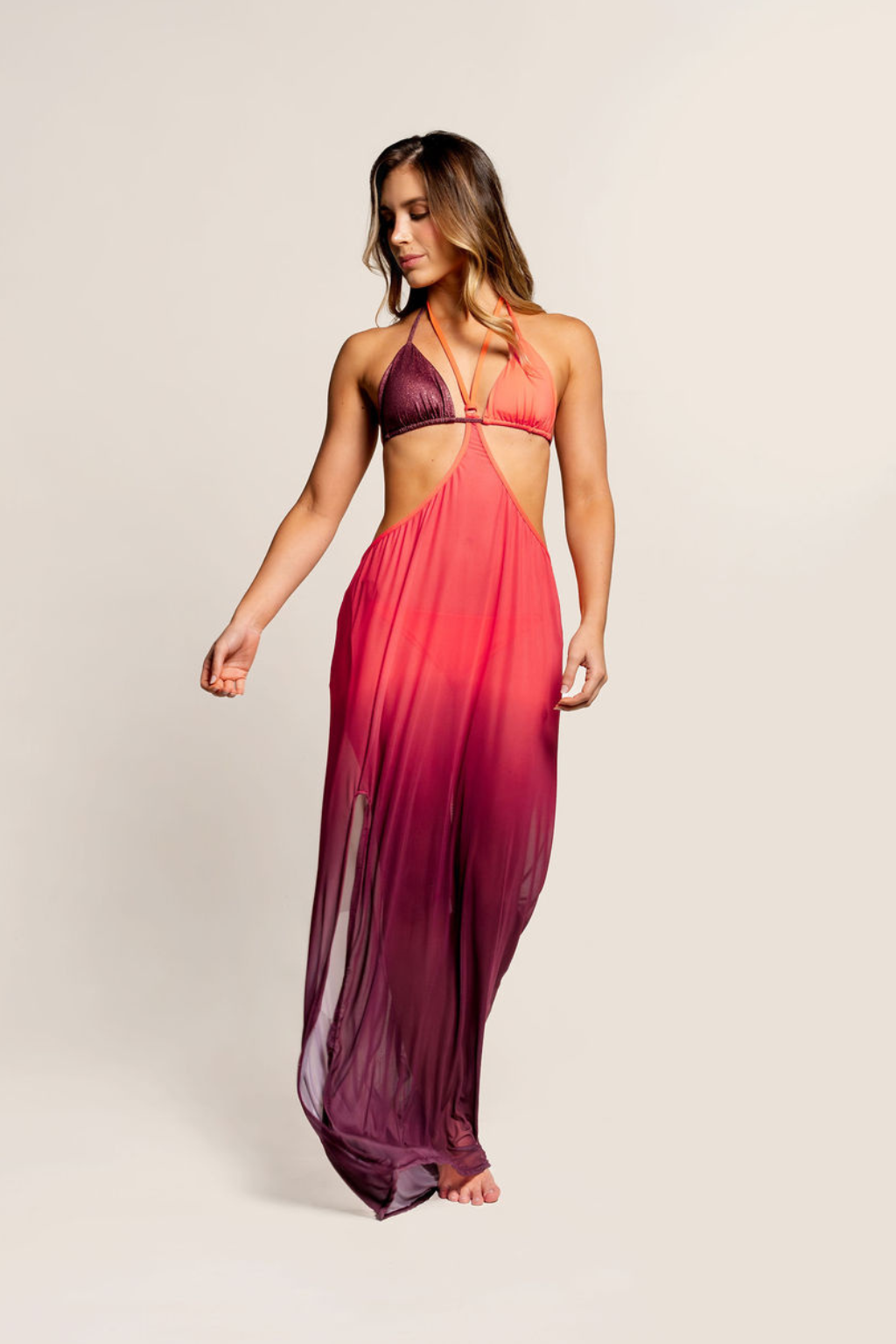 Lara Coverup Coral