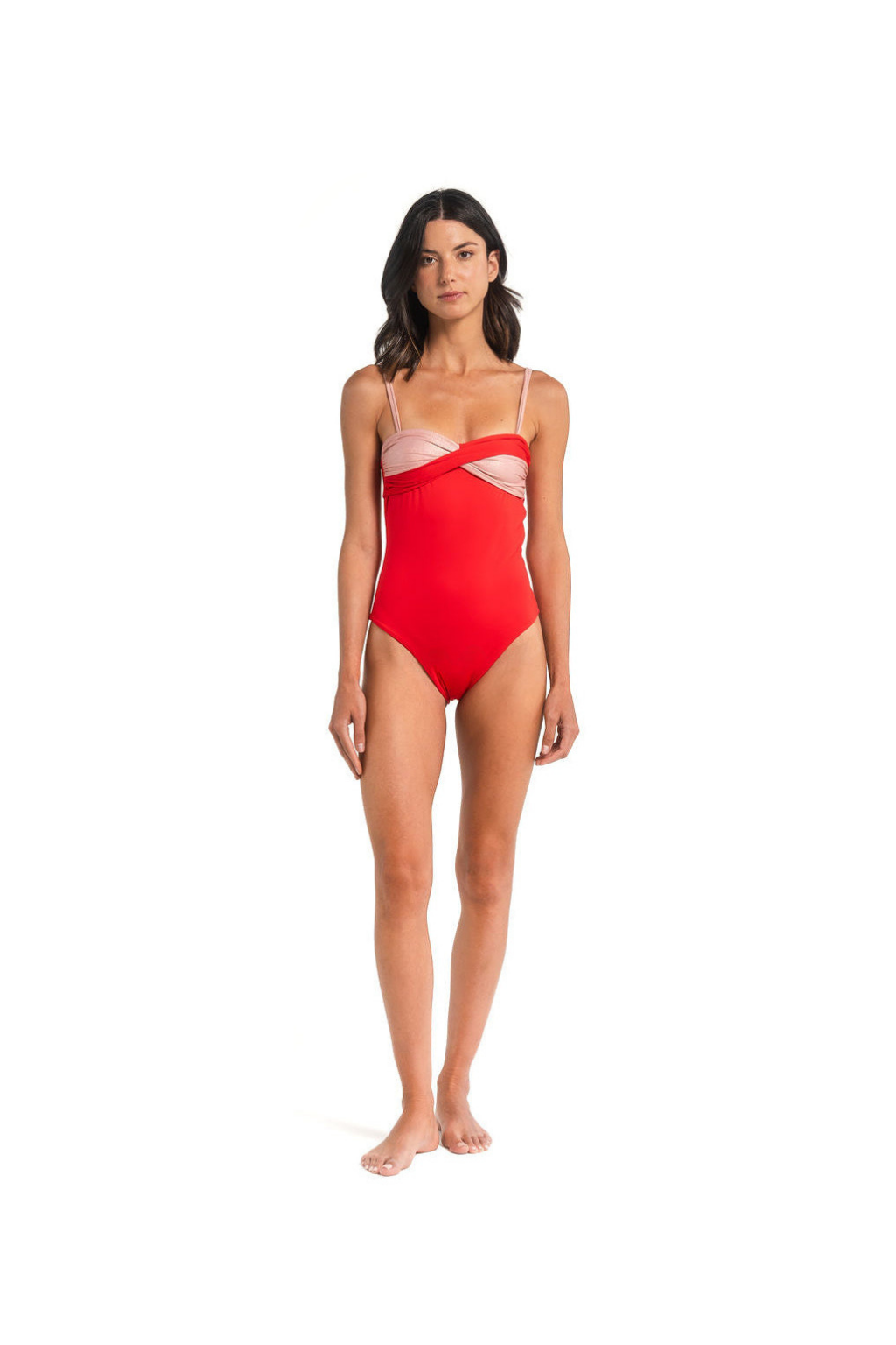 Lena One-Piece Red