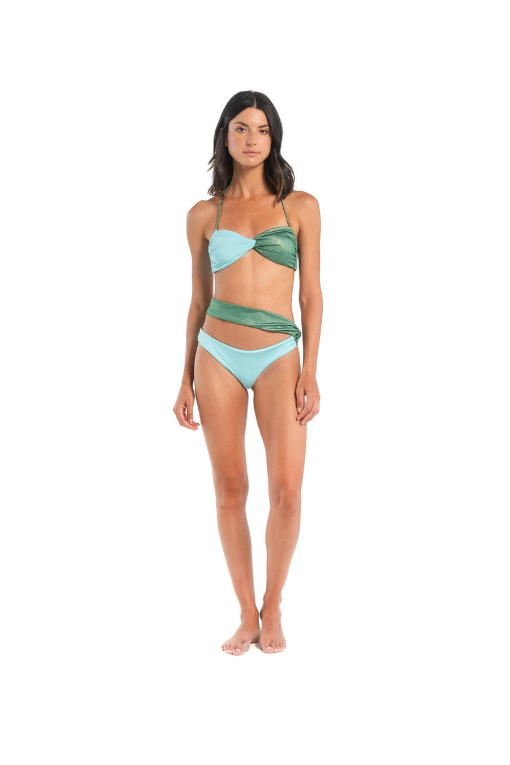 Noe Bikini Cyan